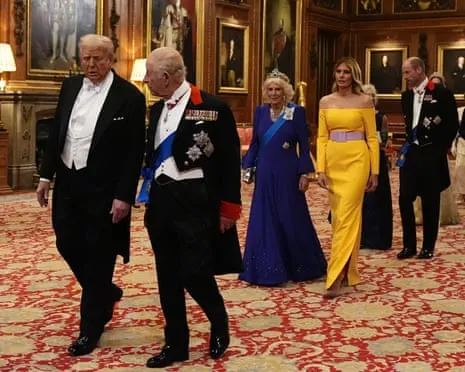 Royals Present Grand Welcome Amid Protests; Jimmy Kimmel Pulled From Air Over Charlie Kirk Remarks